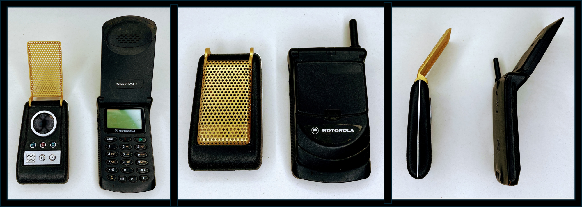 Comparison of Motorola StarTAC and Communicator of the SF Series Startrek